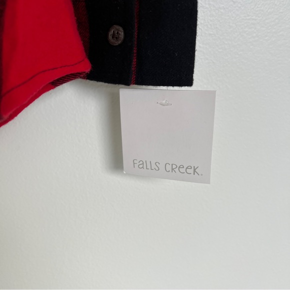 Falls Creek Buffalo Plaid Flannel Shirt. NWT! - Picture 3 of 5